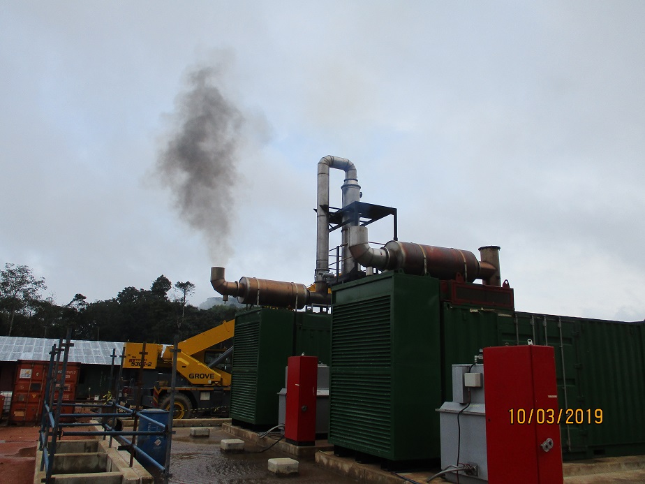 One of the projects completed by Generex. A photo of the Alphamin Mine.