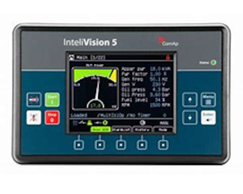 A part from a trusted Generex partner, ComAp. A picture of a generator control.