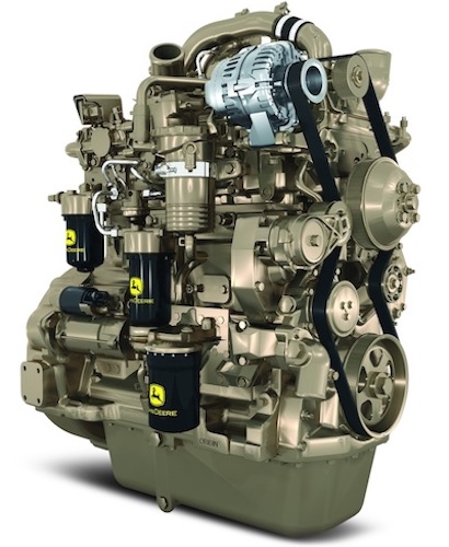 A part from a trusted Generex partner, John Deere. A picture of an engine.
