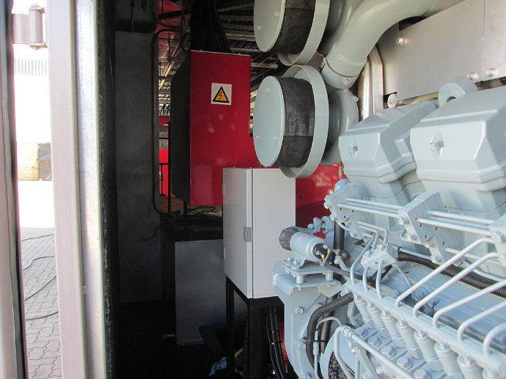 One of the projects completed by Generex. A photo of services provided to the Metropolis Residential Block.