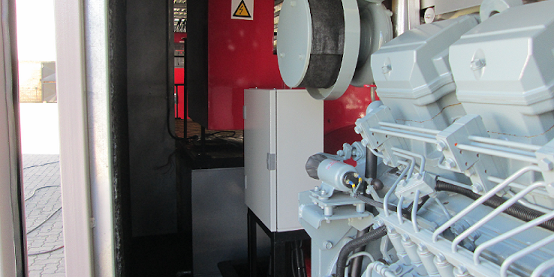 One of the projects completed by Generex. A photo of a control panel.