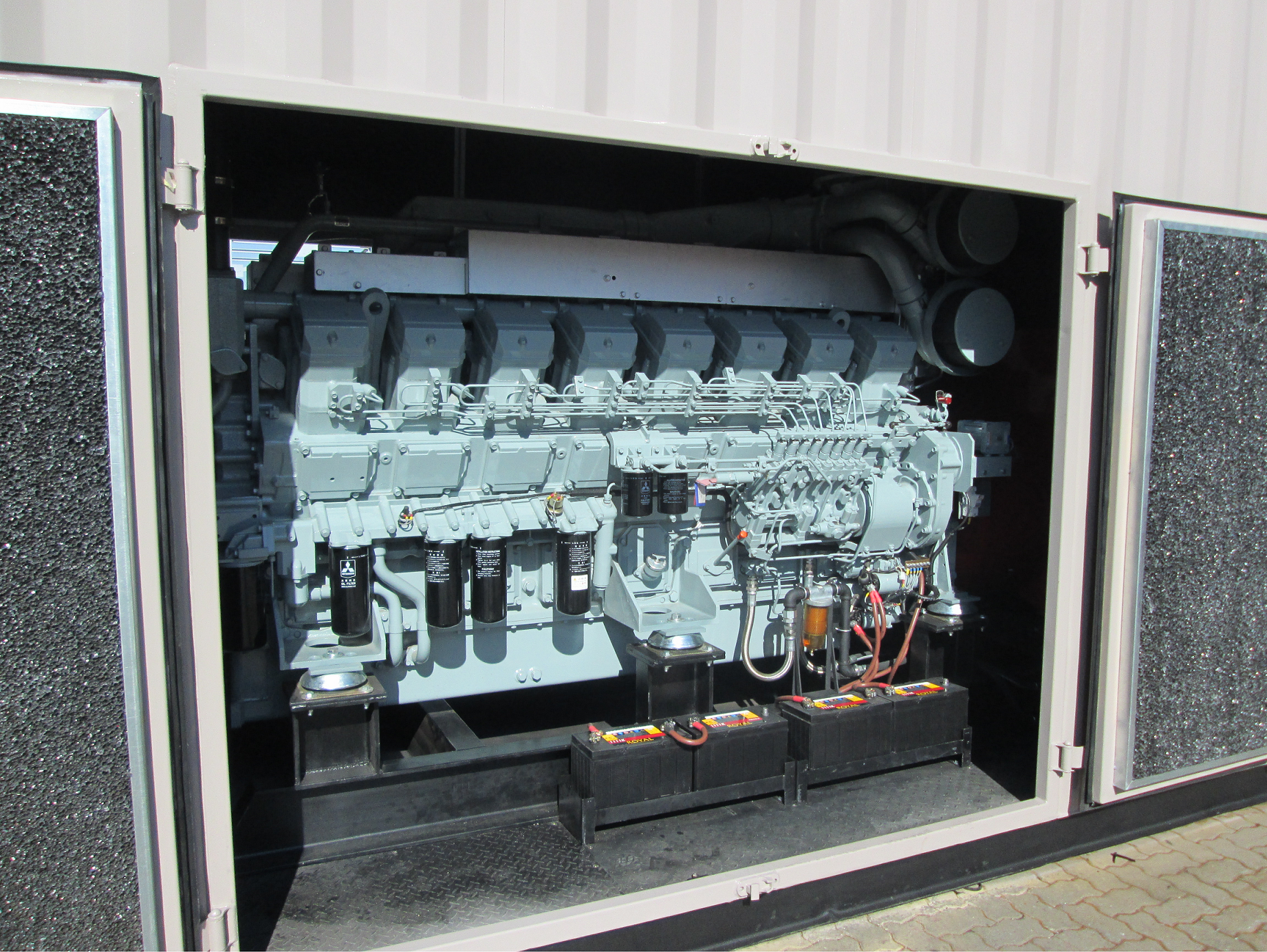 One of the projects completed by Generex. A photo of services provided to the Metropolis Residential Block.