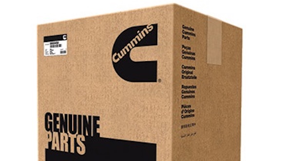 Genuine parts box from Generex, provided by Cummins