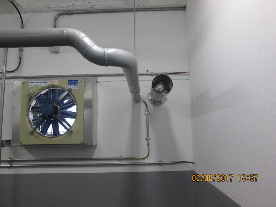 One of the projects completed by Generex. A photo of services provided to the Renvest Office Blocks.