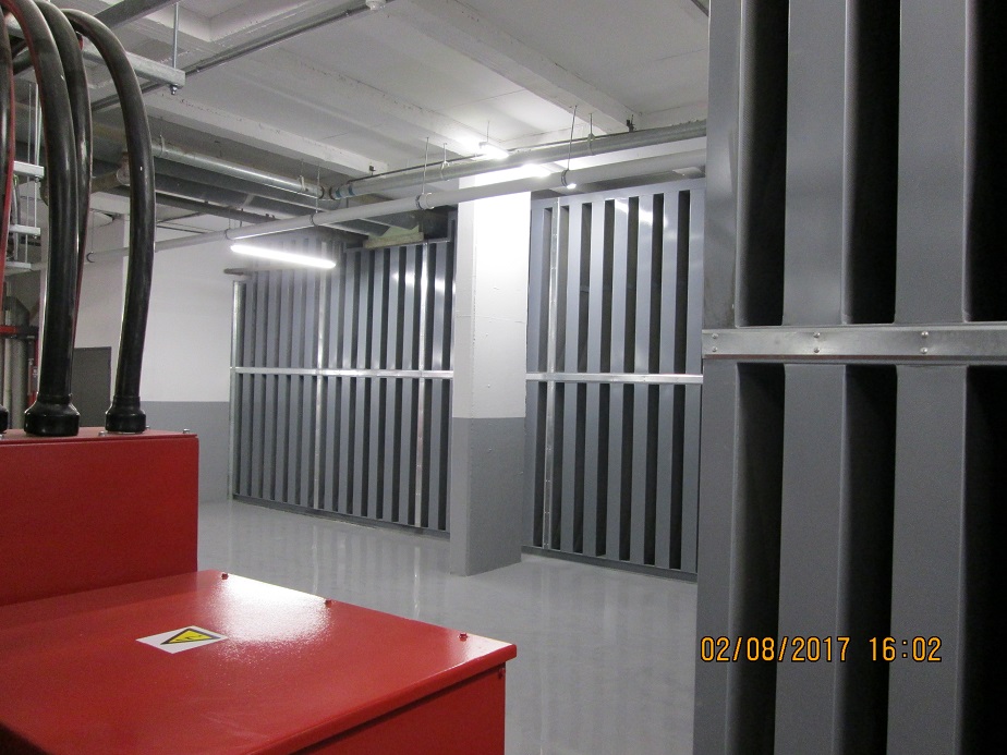 One of the projects completed by Generex. A photo of services provided to the Renvest Office Blocks.