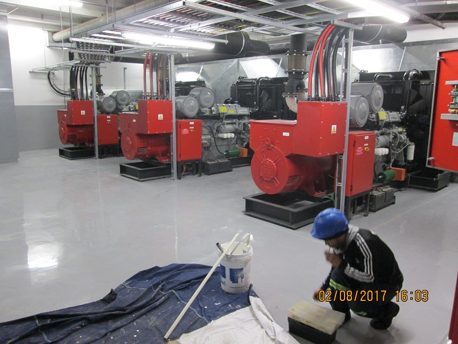 One of the projects completed by Generex. A photo of services provided to the Renvest Office Blocks.