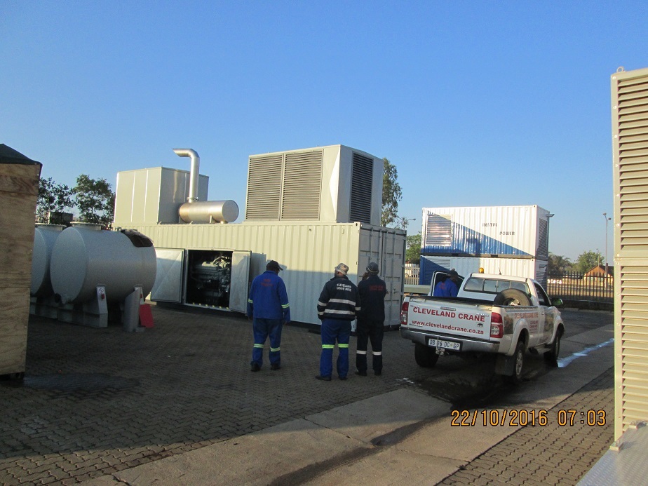 One of the projects completed by Generex. A photo of services provided to a South African Bank.